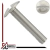 Slotted M5 x 16 Cup Screws Full Thread Stainless Steel