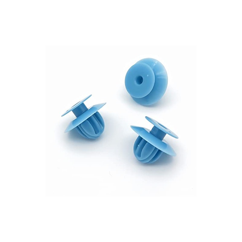 VVO Fasteners- Blue Plastic Side Skirt, Sill Moulding Cover Trim