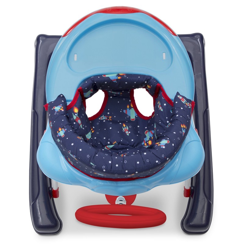 Delta Children First Exploration 2-in-1 Activity Walker, Lift Off