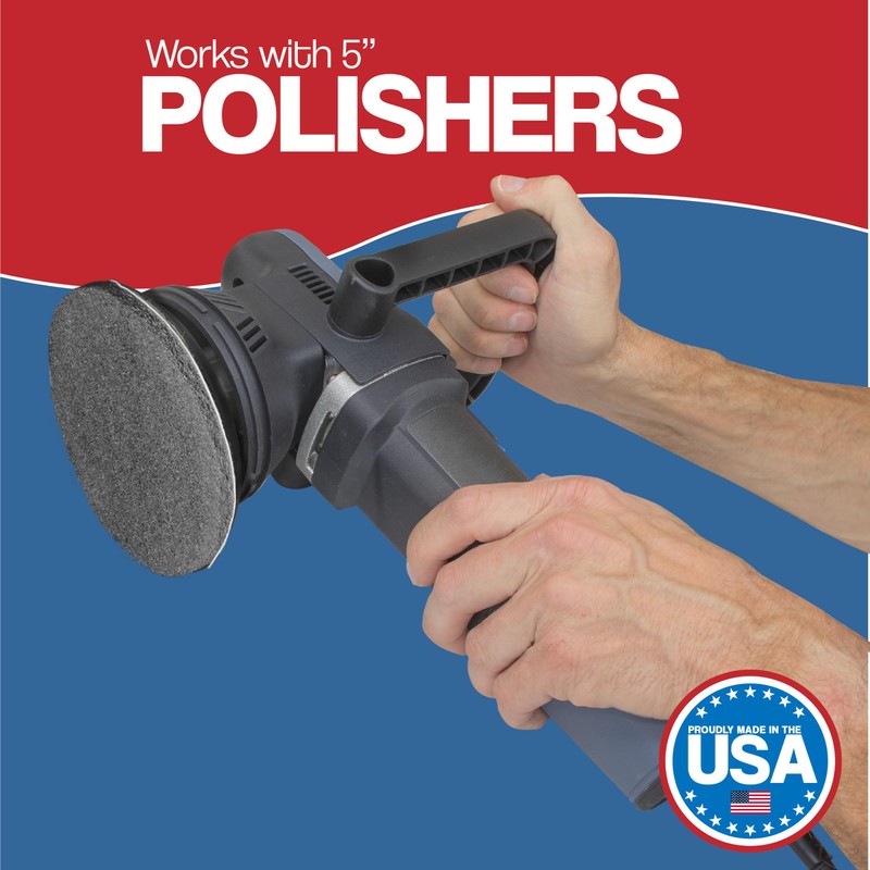 5 Inch Round Non-Woven Hook and Loop Backed Disc 10