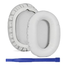 umvowuxa Replacement Earpads Compatible with Sony WH-CH700N/WH-CH710N/WH-CH720N /WH-XB900N/WH-RF400&MDR-ZX780/MDR-ZX770/MDR-10R Headphones Soft Protein Leather (PL/White)