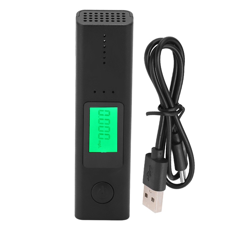 Alcohol Tester High Sensitivity Accurate Detection Portable Breathalyzer Sturdy Alcohol