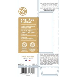 Yves Rocher Anti-ge Global Anti-aging Correcting Supra Essence con precioso nctar botnico, botella de 50 ml                                           