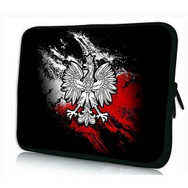 17”-17.3" inch Shoulder Laptop Messenger Solid Strong Canvas Sleeve Case Bag Briefcases Multi-Colour by Funky Planet Bags Cases (Poland)