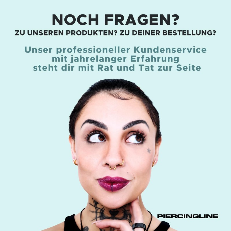 PIERCINGLINE Titanium Banana with Push Fit Crystal Butterfly Piercing Ear