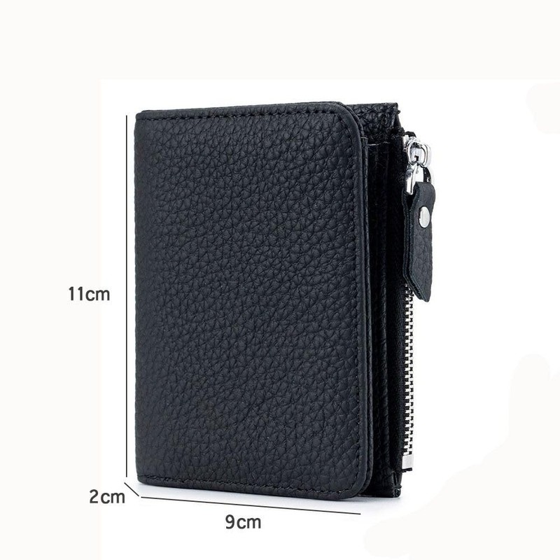 Small Purses for Women, RFID Blocking Wallet, Bifold Card Holder