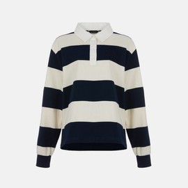 Metrocity (신세계 사우스시티)Stripe Wappen T-shirt M251CT1002N (Shinsegae South City) Stripe Wappen T-shirt M251CT1002N