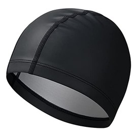 HERCHR Gorro De Natación, Gorro De Natación De Alta Elasticidad Gorro De Baño con Revestimiento De PU Gorro De Baño Suave Cómodo Impermeable Universal
