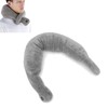 Massage Pillow for Neck Massage, Grey, Vibration Pillow for Therapy,