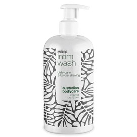 Intimate Wash Gel for Men (500 ml) Against Irritation, Itching and Odour - With 4-Terpineol Known from Tea Tree Oil, Cockatoo Plum and Glycerine
