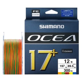 Shimano LD-A71Y PE Line, Osia, 17+ PE, 300 m, No. 12 (197lb), 5 Colors