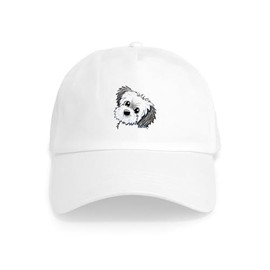 CafePress Shih Tzu Sweetie Cap Unique Adjustable Baseball Hat White