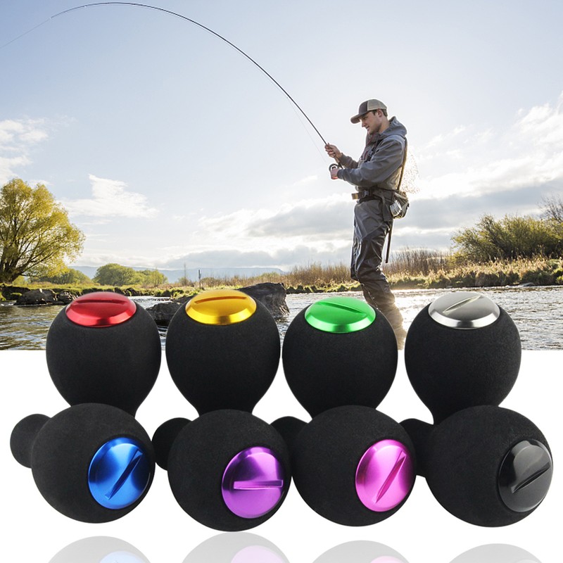 Fishing Reel Handle Knob EVA Baitcasting Reel Handle Knob Trolling