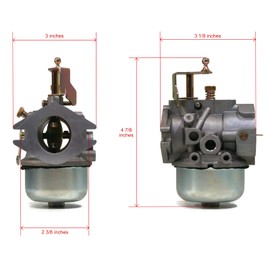 The ROP Shop Carburetor with Linkage Kit for Kohler K241 K301 Cast Iron 10 & 12 HP K-Series