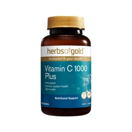 Herbs of Gold Vitamin C 1000mg Plus 60 Tablets