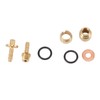 Bike Brake Hose Connector Reusable Olive Connecting Insert Hydraulic Connector