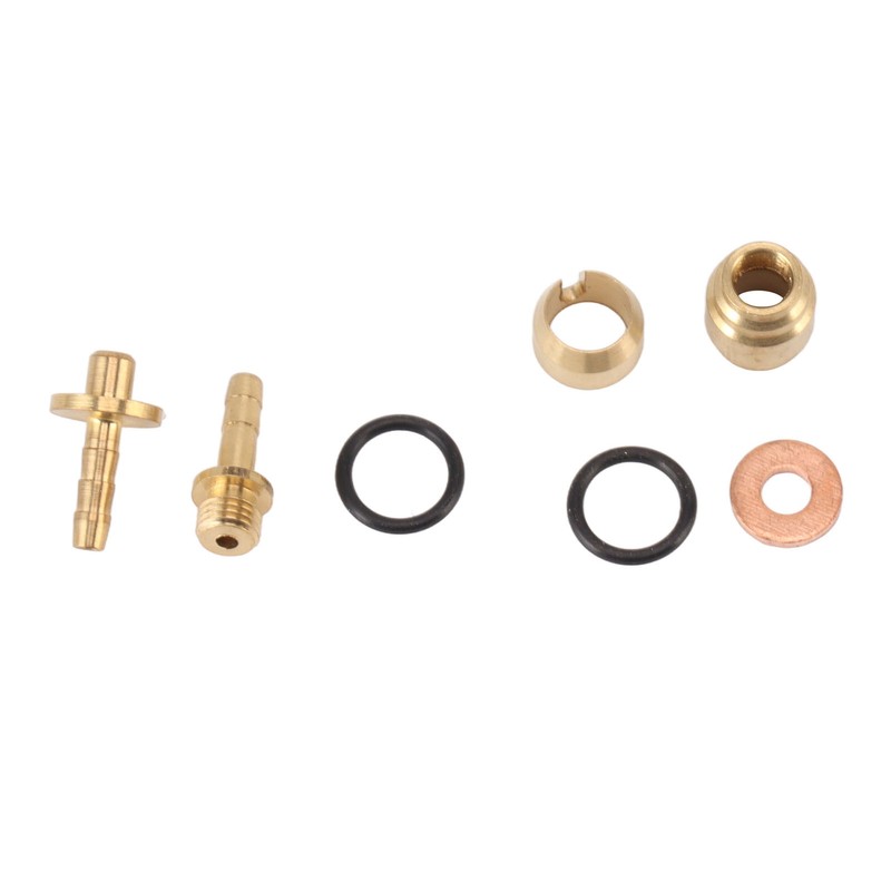 Bike Brake Hose Connector Reusable Olive Connecting Insert Hydraulic Connector