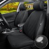 GIANT PANDA Polycotton Front Car Seat Cover, Universal Auto Cloth