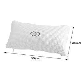 Inflatable Bath Pillows for Tub, Non-Slip Bathtub Spa Pillow Bath Cushion with Suction Cups Head Neck Support, Bathing Accessories