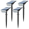 ZOOKKI Solar Spot Lights Outdoor, Solar Lights Outdoor Waterproof IP65,