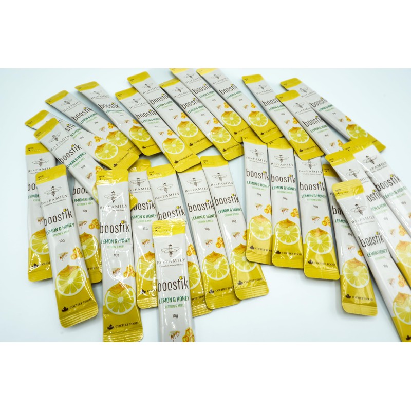 BeeFamily - Lemon Honey Boostik 500g Multi Pack
