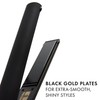 HOT TOOLS Pro Artist Black Gold Ionic 1 Inch Flat