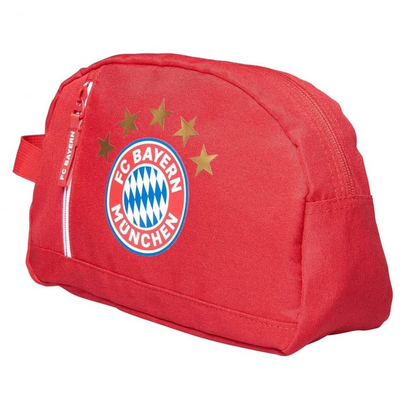 FC Bayern München Wash Bag – 5 Stars – Red