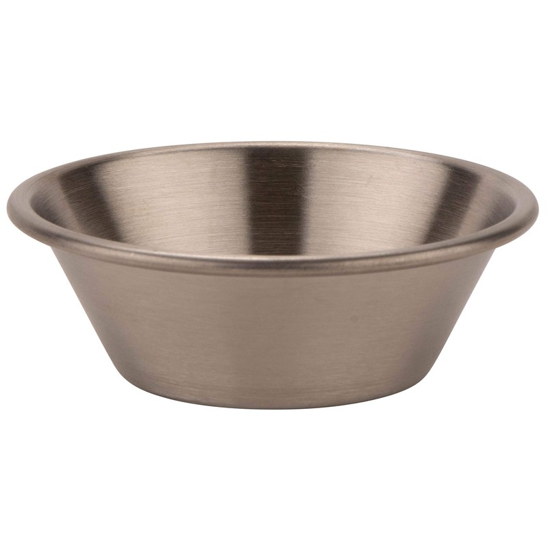 2.75" Round Stainless Steel 2 oz. Condiment Cup, Clipper Mill