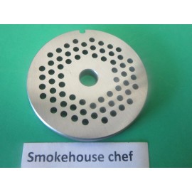 Butcher-Baker.com NEW.  1/8" Fine meat grind.  KitchenAid KSMMGA meat grinder Plate.  *SEE DESC*