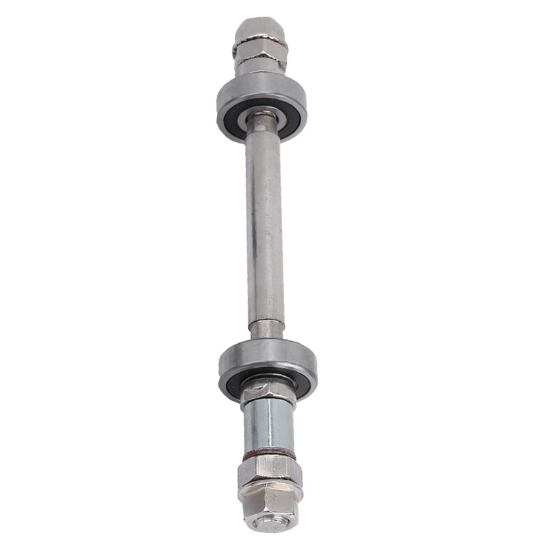 Vingvo Front Rear Wheel Hub Axle, Metal Bicycle Wheel Hub