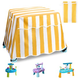 NOVWANG Kids Water Table Cover - Fit Step2 Rain Showers, Splash Pond, Outdoor Dustproof, Water-Repellent, Anti-UV Patio Cover
