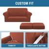 H.VERSAILTEX 3 Piece Stretch Sofa Covers for 2 Cushion Loveseat