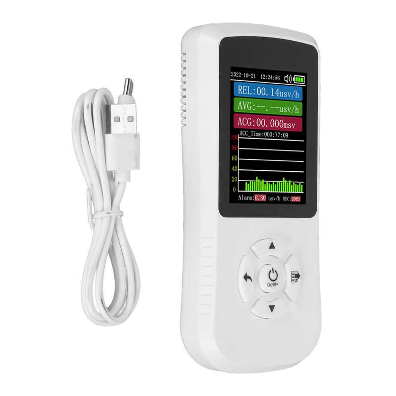 Geiger Counter Nuclear Radiation Detector 2.8 Inch LED Display X