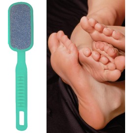 Erlinda Solingen - Proped Ceramic Pumice Stone Ceramic Foot rasp Translucent Foot Files Foot Scrubber Pedicure Rasp (Green)