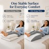 Leg Elevation Wedge Pillow for Rest & Sleeping – 8-Inch
