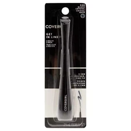 COVERGIRL Get In Line Liquid Eyeliner, Black Crystal, 0.08 Fl Oz