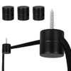 Zevnico 3 Pack Metal Swag Hooks for Ceiling Hanging Lights,