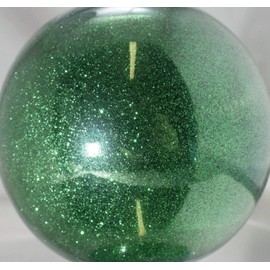 Emerald Green Metal Flake Glitter .008 0.008 Hex Vintage Paint (8 Ounce)