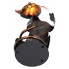 Cat Shaped Wine Rack Metal Sculpture Shelf Practical Sculpture Home