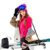 Ferocity Universal Ski Carry Strap with Adjustable Rubber Shoulder Strap