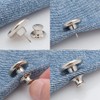 6PCS Perfect Fit Instant Button, Instant Buttons, Jean Replacement Buttons