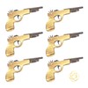 Rimikuru Wooden Rubber Gun Set, Can Be Fired, With Rubber