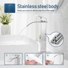 GENBONS Vessel Sink Faucet Chrome Bathroom Faucets Tall Waterfall Bathroom
