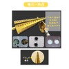 MHSKNHW Hexagonal Shaft Step Drill Set, Bearing Steel 3 Piece