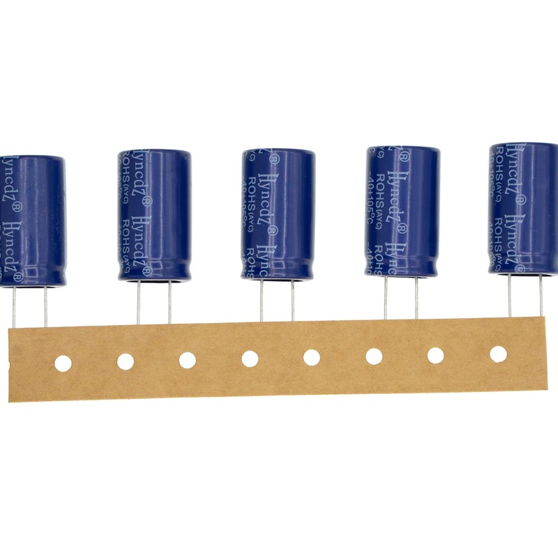 HUABAN 10pcs 450V 100UF 18x30mm High Frequency LOWESR Plug-in Aluminum