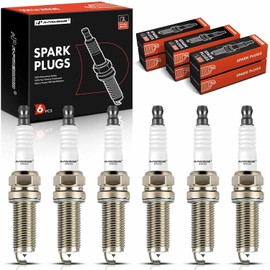 A-Premium Bujías de Iridio Doble Compatibles con Honda Pilot 2016-2020, Odyssey 2018-2021, Ridgeline 2017-2020, Passport 2019-2021 y Acura MDX 2014-2020, TLX 2015-2020, RLX, 3.5L, Paquete de 6