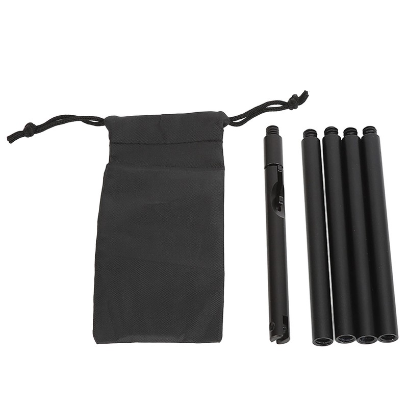 Outdoor Light Pole Extension Kit Adjust Height Waterproof Coating Aluminum