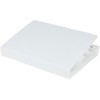 Gerald Wittmann Terry Towelling Fitted Sheet, White, Size: 140 x