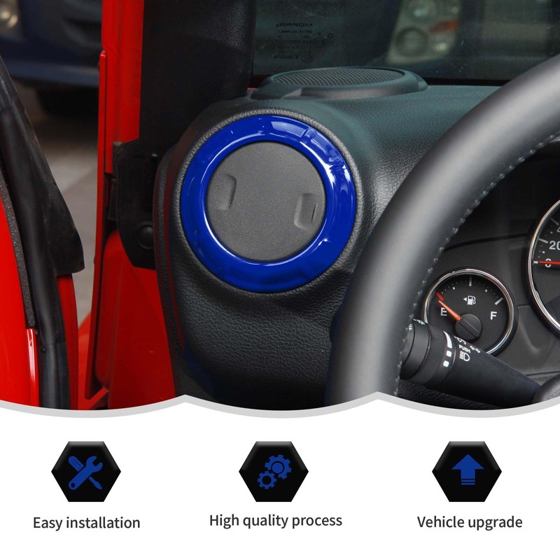 RT-TCZ Center Console Air Conditioner Vent Trim Cover Interior Accessories