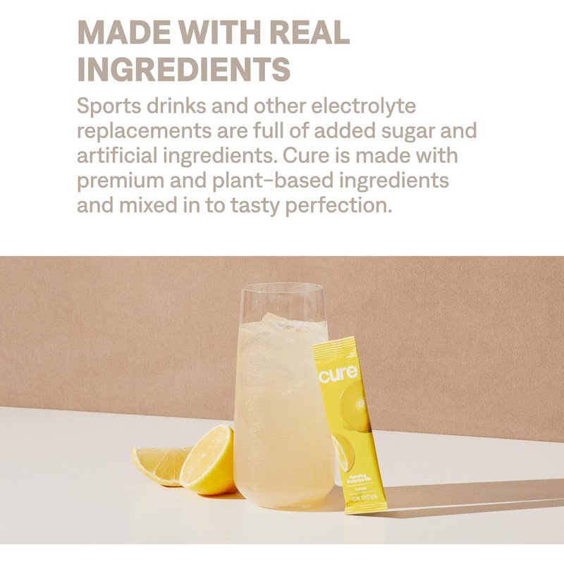 Cure Hydration Mix | Natural Electrolytes | No Added Sugar